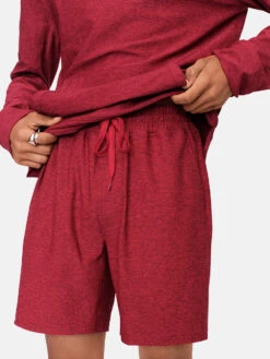 Sunday 7" Short -Daily Fit Wear Shop 1 hero M700236 TXC DRD Sunday Short Deep Red 0005 V2