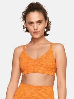FreeForm Bralette -Daily Fit Wear Shop 1 hero W200725 SDM TNG Freeform Bralette Tangerine 091 V1 cropped