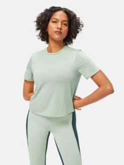 Ready Set Shortsleeve -Daily Fit Wear Shop 1 hero W300440 JRS EUC ReadySetShortsleeve Eucalyptus 074