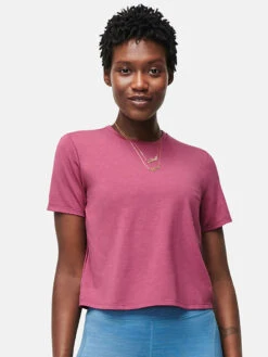 Ready Set Shortsleeve -Daily Fit Wear Shop 1 hero W300440 JRS MLB Sweatee T Shirt Mulberry 0079 V2