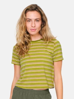 Ready Set Shortsleeve -Daily Fit Wear Shop 1 hero W301319 JRS BSS Sweatee Stripe T Shirt Bonsai Stripe 0022 9e366ee7 a0de 4558 aa13 dbfe389957e1