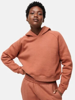 Nimbus Cropped Hoodie -Daily Fit Wear Shop 1 hero W501214 TDF SIE Nimbus Cotton Cropped Hoodie Sierra 0181
