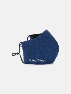 OV Adjustable Face Mask, 5-Pack -Daily Fit Wear Shop ASMOV011 DeepSeaBlue Front