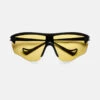 District Vision Junya Sunglasses -Daily Fit Wear Shop DV Junya Black Yellow Front 26879fd5 ae64 4053 bb0d dfb087ab3938
