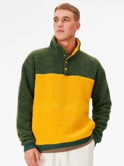 MegaFleece Snap Up -Daily Fit Wear Shop Front M500749 WNF SFJ MegaFleece Snap Up Sunflower Jasper 001 2 5Q7vQ4w