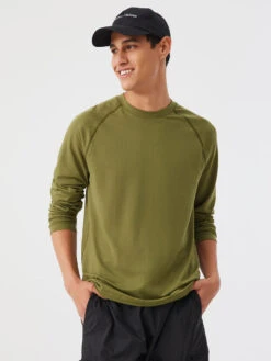 FastTrack Mesh Longsleeve -Daily Fit Wear Shop M301387 SMS FRN Fast Track Longsleeve Fern 060 uofSj7X