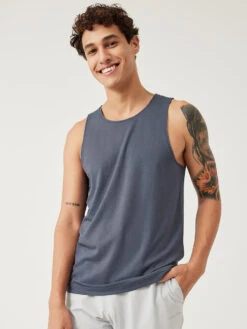 FastTrack Mesh Tank -Daily Fit Wear Shop M301452 SMS DSY Fast Track Tank Dark Sky 144 JA61dQv