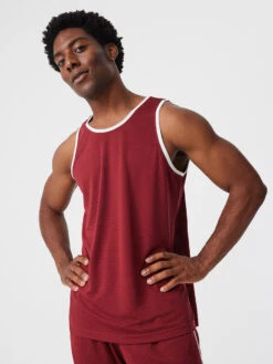 RecMesh Tank 9 RecMesh Tank -Daily Fit Wear Shop M301808 BBM BYB RecMesh Tank Boysenberry 079
