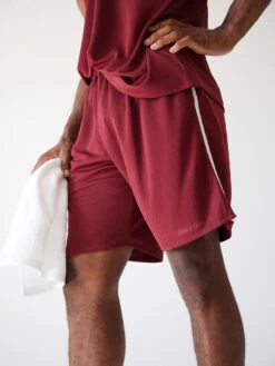 Front Page 26 Front Page -Daily Fit Wear Shop M701809 BBM BYB RecMesh 8in Short Boysenberry 154