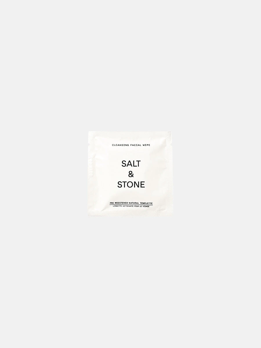 Salt & Stone Cleansing Facial Wipes 4 Salt & Stone Cleansing Facial Wipes - Image 2