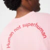 Human Not Superhuman Shortsleeve -Daily Fit Wear Shop U301982 CTJ SBT Human Not Superhuman Unisex Tee Sorbet 075