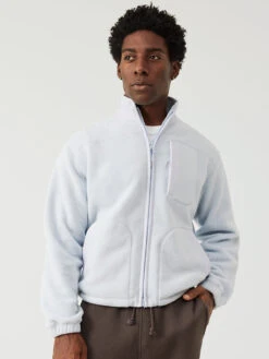 PrimoFleece Relaxed Full Zip -Daily Fit Wear Shop U502008 PMF JDB PrimoFleece Zip Up Jasmine Dusty Blue CJ 012