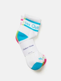 Rec Ankle Sock 3-Pack -Daily Fit Wear Shop U600828 PCN AAM Rec Ankle Socks 3 Pack White Azalea White Azure White Margarita 4UqVYnr