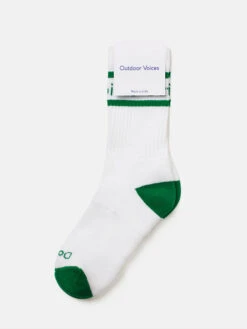 OV Club Crew Sock 13 OV Club Crew Sock -Daily Fit Wear Shop U601445 PCN WAG OV Club Crew Socks White Algae KBGIpkz