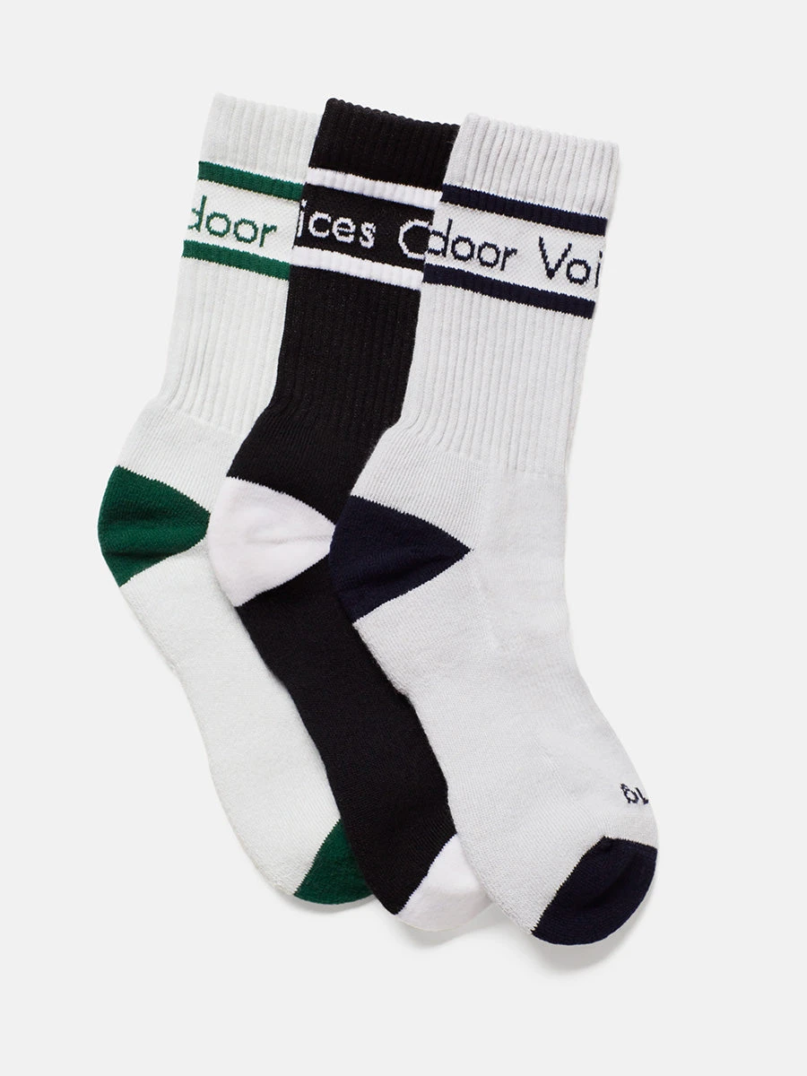 OV Club Crew Sock 3-Pack 5 OV Club Crew Sock 3-Pack - Image 3