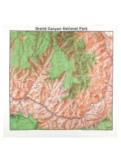 Printed Image National Park Bandana 10 Printed Image National Park Bandana -Daily Fit Wear Shop U602345 TPY GCY LALNSYR