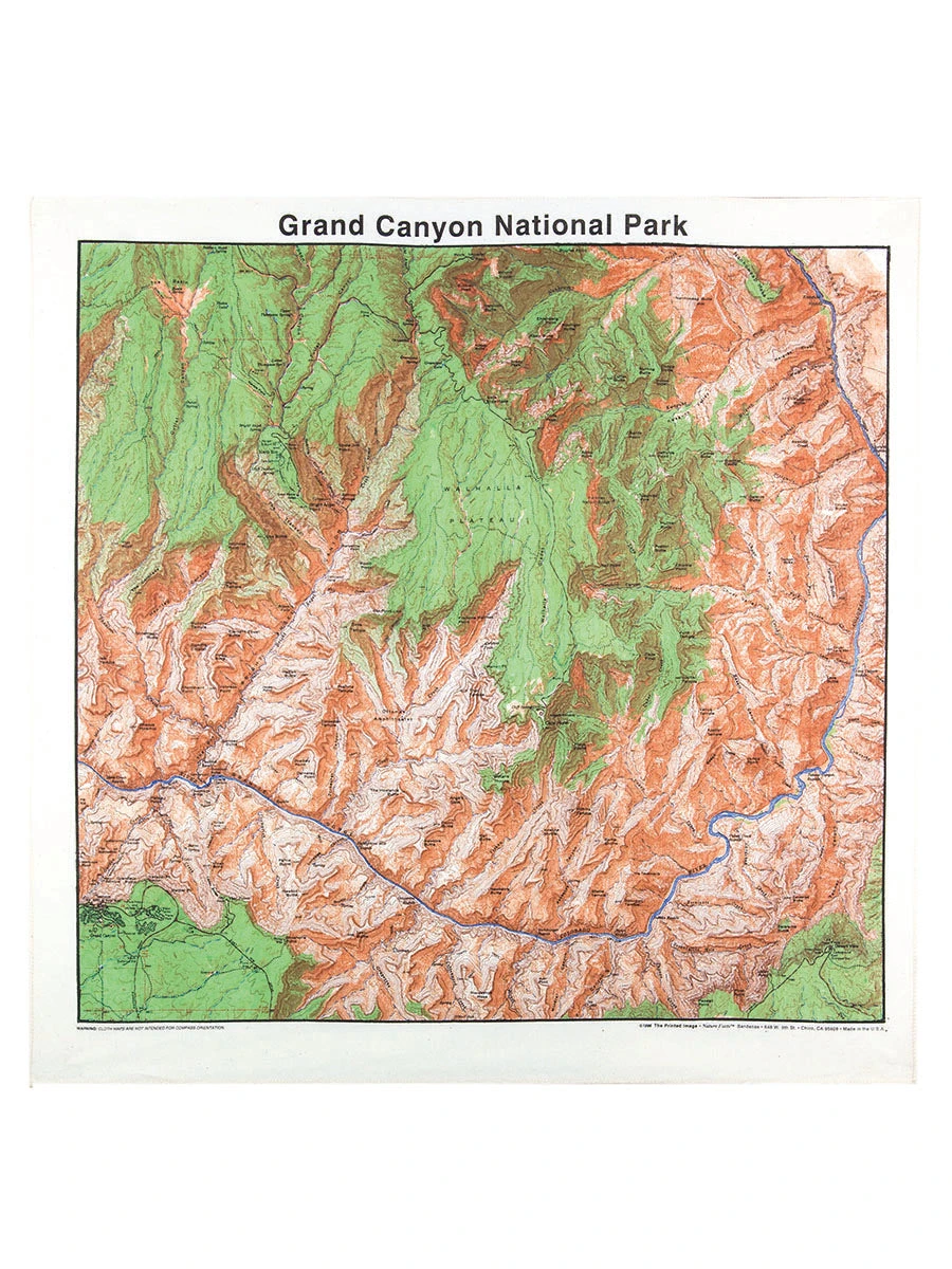 Printed Image National Park Bandana 6 Printed Image National Park Bandana - Image 4