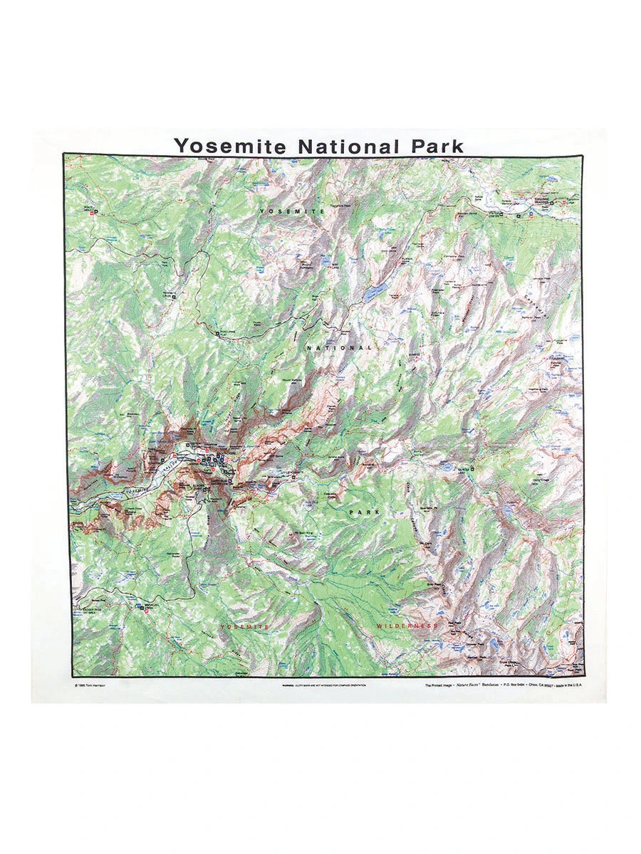 Printed Image National Park Bandana 4 Printed Image National Park Bandana - Image 2