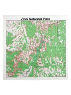 Printed Image National Park Bandana 9 Printed Image National Park Bandana -Daily Fit Wear Shop U602345 TPY ZON