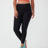 Warmup 3/4 Legging -Daily Fit Wear Shop W101415 TXC BLK Warmup 3 4 Legging Black 075 eR5u5VT