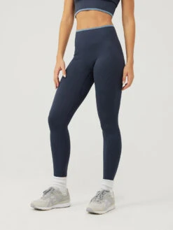 SeamlessRib 7/8 Legging -Daily Fit Wear Shop W101513 SML NVY SeamlessRib 7 8 Legging Navy 035