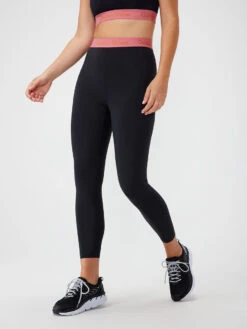 Smooth 7/8 Legging 7 Smooth 7/8 Legging -Daily Fit Wear Shop W101599 SMO BDR Smooth 7 8 Legging Black Desert Rose 129