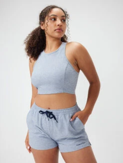 Athena Crop Top -Daily Fit Wear Shop W201419 TXC LKE Athena Crop Top Lake 062 8nvOUN2