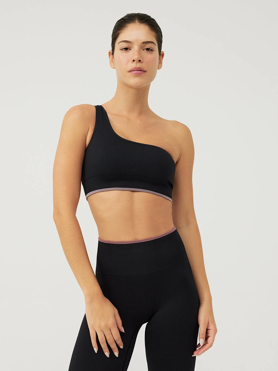 SeamlessRib One Shoulder Bra 4 SeamlessRib One Shoulder Bra - Image 2