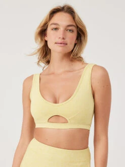 Peekaboo Bra -Daily Fit Wear Shop W201872 TXC GIG Peekaboo Bra Ginger DH 034
