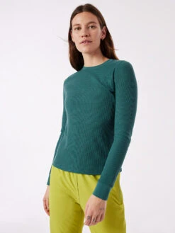 FastTrack Waffle Longseleeve -Daily Fit Wear Shop W301332 SWF JAS Waffle Longsleeve Jasper Green Apple 050 JdN8ZXm