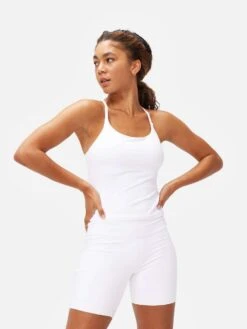 TechSweat Move Free Tank -Daily Fit Wear Shop W301459 TSW WHI Move Free Tank White 117 2bf3901d a3f3 49b2 8b46 6c9830441eeb