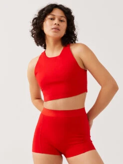 SuperForm™ Crop Top 14 SuperForm™ Crop Top -Daily Fit Wear Shop W301760 BIT CNP Zoom Crop Top Candy Apple DARI 029 FlYakzi