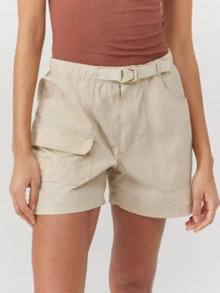 RecNylon 4" Short -Daily Fit Wear Shop W301907 CTR CPO SheerRib Tank Cappuccino 026 2 9bNQJJj