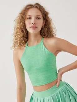 TechSweat™ Criss Cross Tank -Daily Fit Wear Shop W301908 TSW JDT Move Free Criss Cross Tank Jadeite DH 222