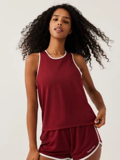 RecMesh Tank -Daily Fit Wear Shop W301951 BBM BYB Dribble Tank Boysenberry 001 sq1YXQF