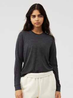 Merino Wool Longsleeve 8 Merino Wool Longsleeve -Daily Fit Wear Shop W302043 MNW CHR Merino Wool Longsleeve Charcoal 031 b4f2597d 3f7e 475b 9426 ab1c6e0f0a71