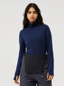Merino Wool Turtleneck -Daily Fit Wear Shop W302045 MNW NVY Merino Wool Turtleneck Navy 137 Ib1UegD