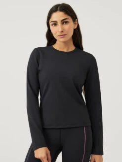 FrostKnit Longsleeve 11 FrostKnit Longsleeve -Daily Fit Wear Shop W302052 PLM BLK FrostKnit Longsleeve Black 013