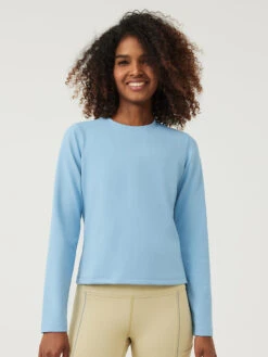 FrostKnit Longsleeve 10 FrostKnit Longsleeve -Daily Fit Wear Shop W302052 PLM MOB FrostKnit Longsleeve Morning Blue 081