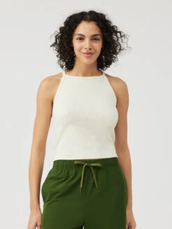 CozyRib Tank -Daily Fit Wear Shop W302114 CZR MKS CozyRib Tank Milk Stone 030 JHRQuhl