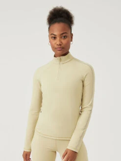 FrostKnit 1/4 Zip Pullover -Daily Fit Wear Shop W502050 PLM MOJ Frostknit 1 4 Zip Jacket Mojave 025 rkUbaMl