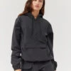 RecNylon 1/4 Zip Pullover -Daily Fit Wear Shop W502125 RCN BLK RecNylon 1 4 Zip Pullover Black 158 1 iC0K7HK