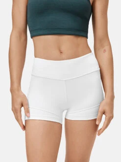 TechSweat™ 3.5" Short 15 TechSweat™ 3.5" Short -Daily Fit Wear Shop W701541 TSW WHI MoveFree3.5 Short White 087