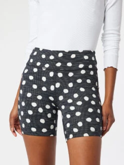 TechSweat™ 6" Short -Daily Fit Wear Shop W701543 TSW BLP Move Free 6in Short Black Polka 052 zc5WlhB