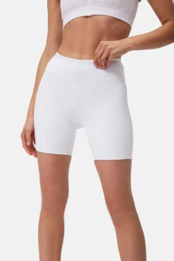 TechSweat™ 6" Short -Daily Fit Wear Shop W701544 TSW WHI Move Free 6 Short White 123 OMu45IO