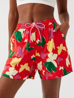 SolarCool 5" Short -Daily Fit Wear Shop W701765 UPF BTF SolarCool 5in Short Butterfly 096