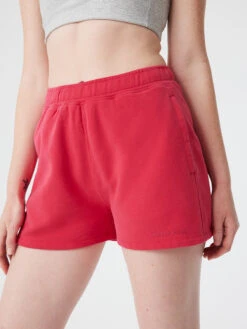 Organic Cotton Terry 3" Short 9 Organic Cotton Terry 3" Short -Daily Fit Wear Shop W701914 CTT PSF Pickup 3in Short Passionfruit 001