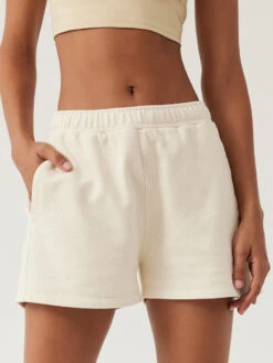 Organic Cotton Terry 3" Short 11 Organic Cotton Terry 3" Short -Daily Fit Wear Shop W701914 CTT VLA PIckup Short Vanilla 033 qHWzrVQ