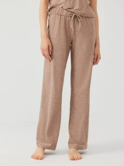 CloudKnit Wide Leg Pant -Daily Fit Wear Shop W702062 HLM MOC CloudKnit Wide Pant Mocha 0352 AD9ciOs
