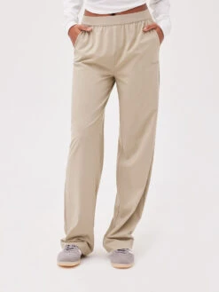 Relay Wide Leg Pant -Daily Fit Wear Shop W702133 REC GVL Relay Wide Leg Pant Gravel 036 ptVMwKV